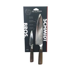 Schmidt Brothers Cutlery Delta Series 2 Piece Chef Knife Prep Set